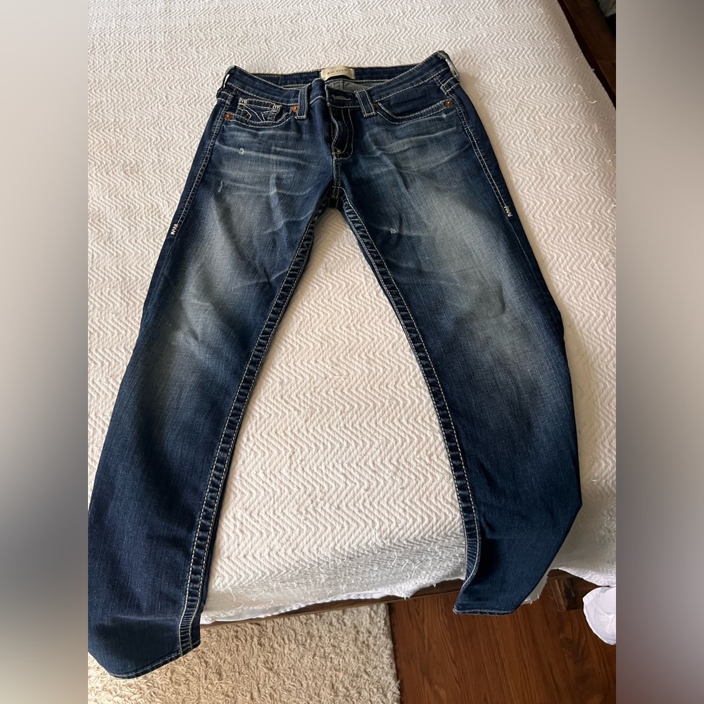 Big Star Size 27 Kate Straight Low Rise Jeans